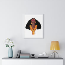 Load image into Gallery viewer, Wukato (ዉቃጦ) Niqsat (ንቅሳት) – Habesha Framed Art Print