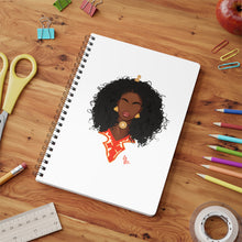 Load image into Gallery viewer, Tigrinya Tribe Wirobound Softcover Notebook, A5