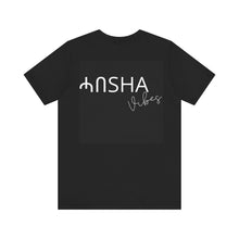 Load image into Gallery viewer, Habesha Vibes Black Unisex Tee
