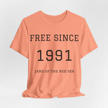 Load image into Gallery viewer, Eritrean Independence Unisex Tee - Free Since 1991
