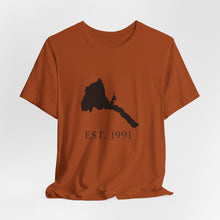 Load image into Gallery viewer, Eritrea Map Unisex Tee - Est 1991
