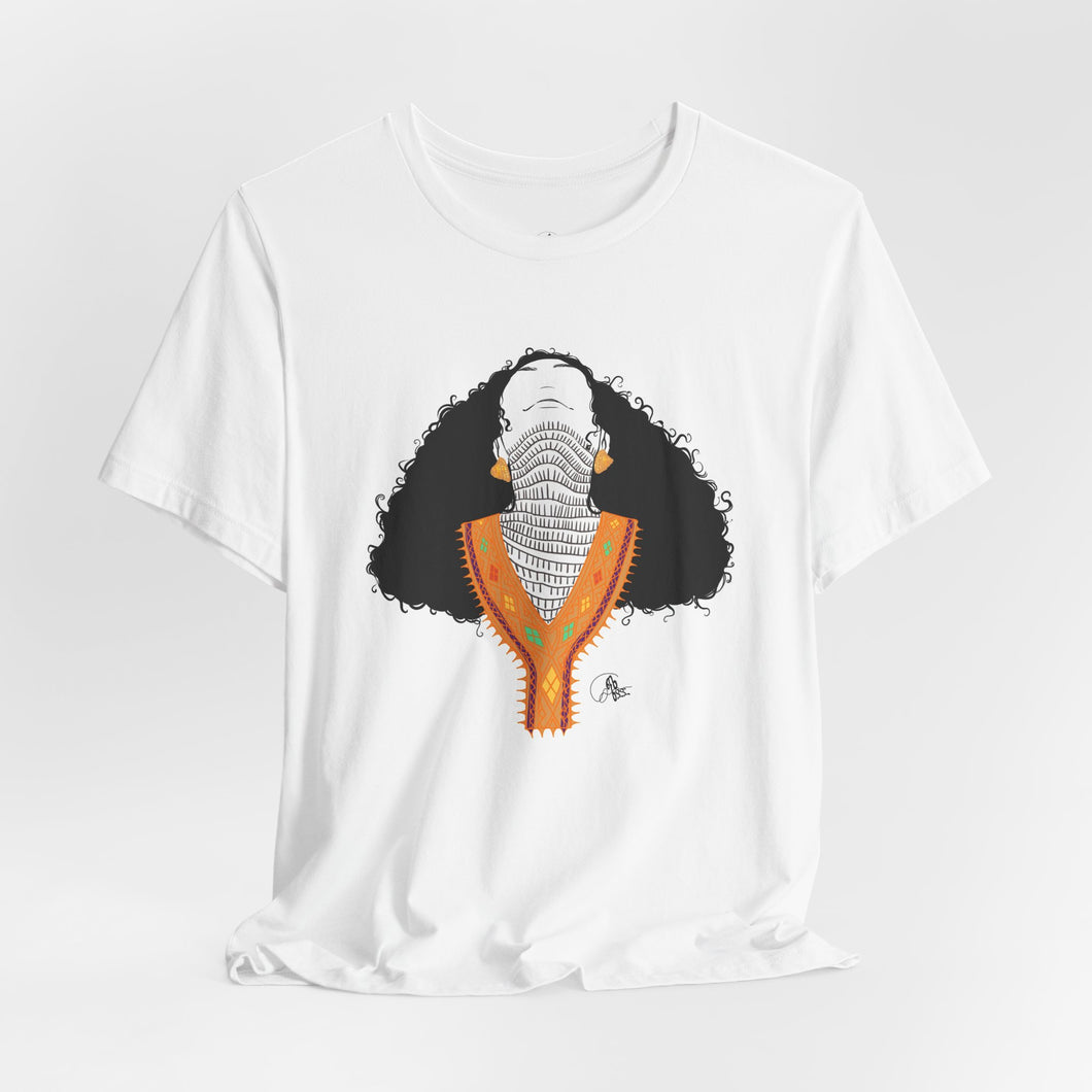 Wukato (ዉቃጦ) Niqsat (ንቅሳት) Unisex Short Sleeve Tee