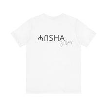 Load image into Gallery viewer, Habesha Vibes White Unisex Tee
