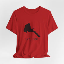 Load image into Gallery viewer, Eritrea Map Unisex Tee - Est 1991

