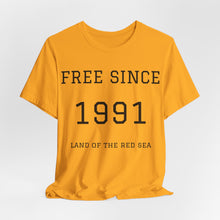 Load image into Gallery viewer, Eritrean Independence Unisex Tee - Free Since 1991
