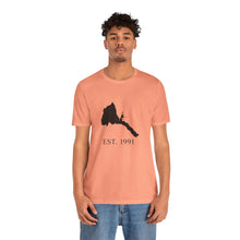 Load image into Gallery viewer, Eritrea Map Unisex Tee - Est 1991
