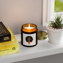 Load image into Gallery viewer, Tigrinya Tribe Scented Candles, Coconut Apricot Wax (4oz, 9oz)
