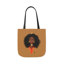 Load image into Gallery viewer, Tigrinya Tribe Canvas Tote Bag 5-Color Straps
