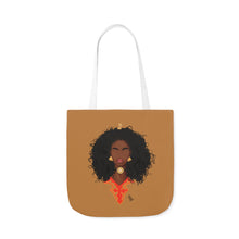 Load image into Gallery viewer, Tigrinya Tribe Canvas Tote Bag 5-Color Straps
