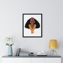 Load image into Gallery viewer, Wukato (ዉቃጦ) Niqsat (ንቅሳት) – Habesha Framed Art Print
